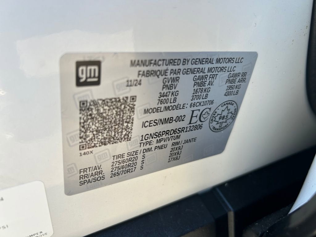 2025 Chevrolet Tahoe Z71