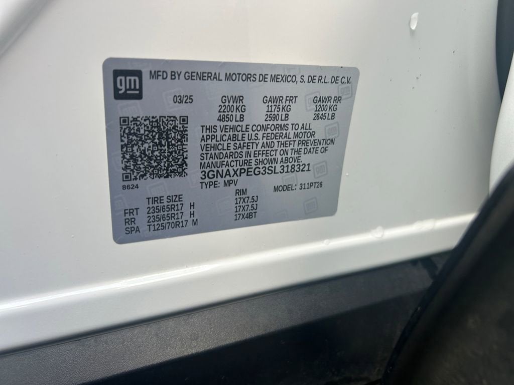 2025 Chevrolet Equinox LT