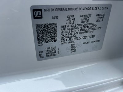 2023 GMC Sierra 1500 SLT