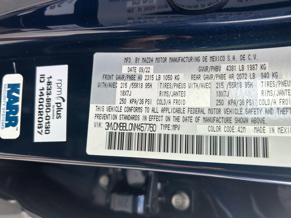 2022 Mazda Mazda CX-30 2.5 S Select Package