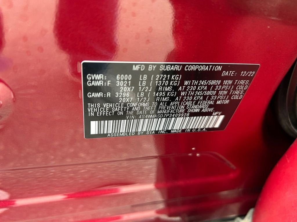 2023 Subaru Ascent Limited