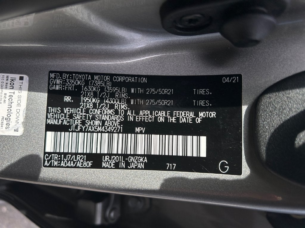 2021 Lexus LX LX 570