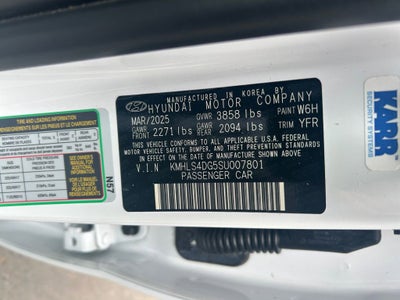 2025 Hyundai Elantra SEL Convenience