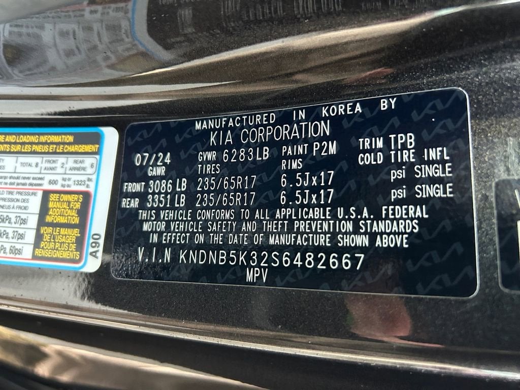 2025 Kia Carnival LXS