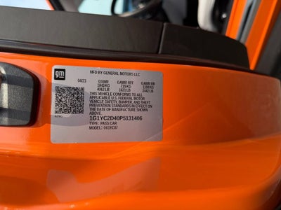 2023 Chevrolet Corvette Stingray 3LT