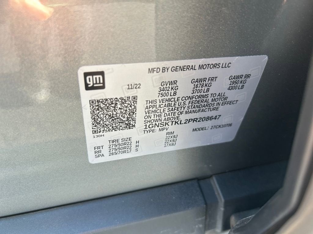 2023 Chevrolet Tahoe High Country