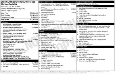 2024 GMC Sierra 1500 SLT