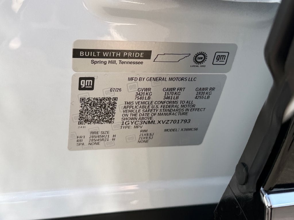 2027 Cadillac VISTIQ Sport