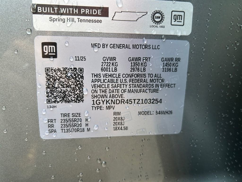 2026 Cadillac XT5 Premium Luxury