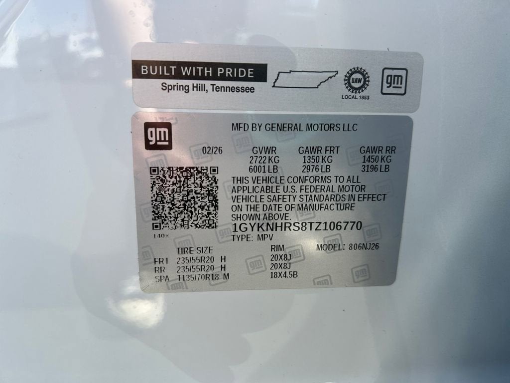 2026 Cadillac XT5 Sport