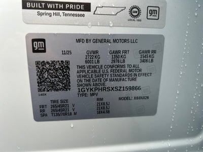 2025 Cadillac XT6 Sport