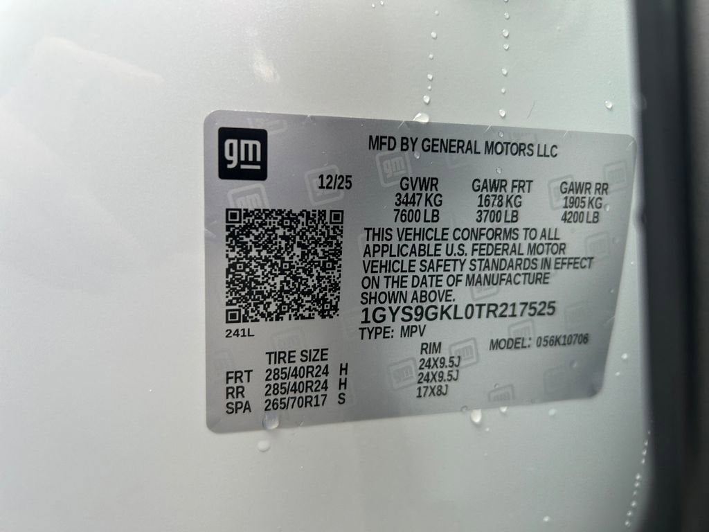 2026 Cadillac Escalade Platinum Sport