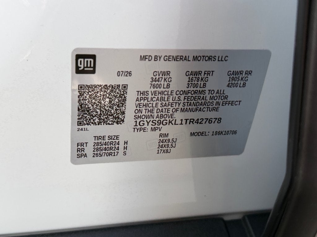 2026 Cadillac Escalade Platinum Sport