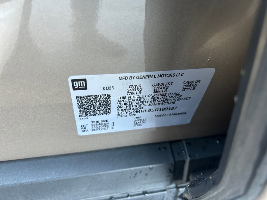 2025 Cadillac Escalade ESV Premium Luxury Platinum