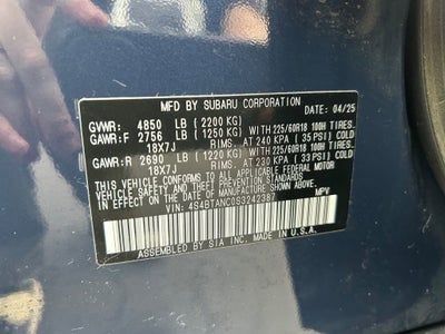 2025 Subaru Outback Limited