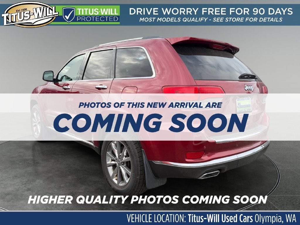 2015 Jeep Grand Cherokee Summit