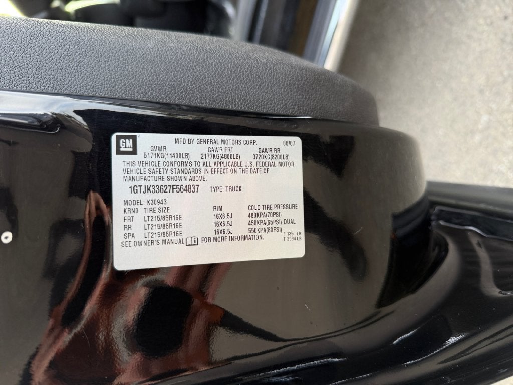 2007 GMC Sierra 3500HD SLT DRW
