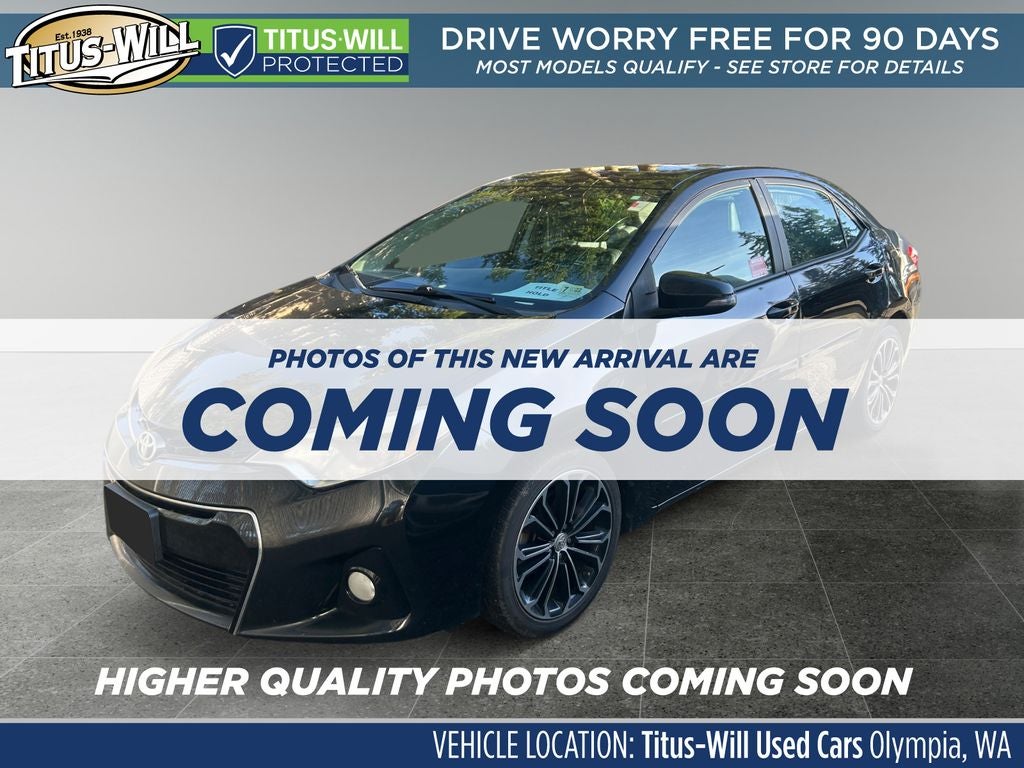 2015 Toyota Corolla S Plus