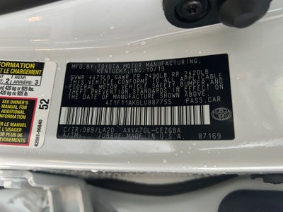 2020 Toyota Camry XLE