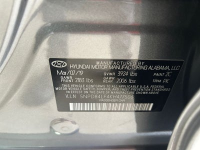 2019 Hyundai Elantra Value Edition