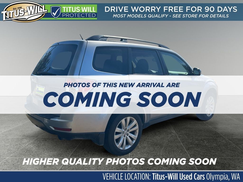 2012 Subaru Forester 2.5X Limited