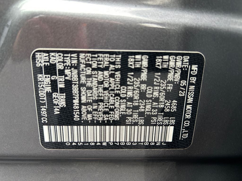 2023 Nissan Rogue SV