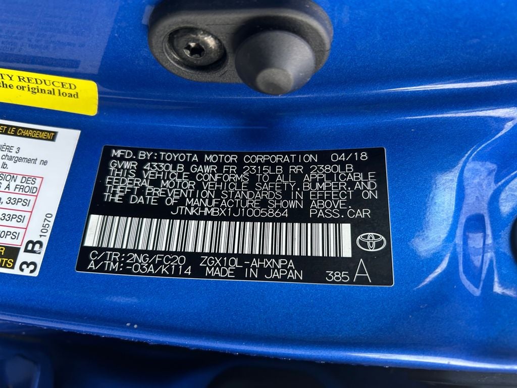 2018 Toyota C-HR XLE Premium