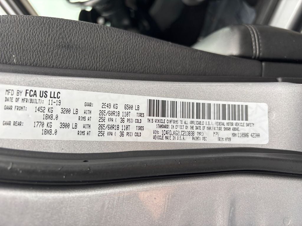 2020 Dodge Durango SXT