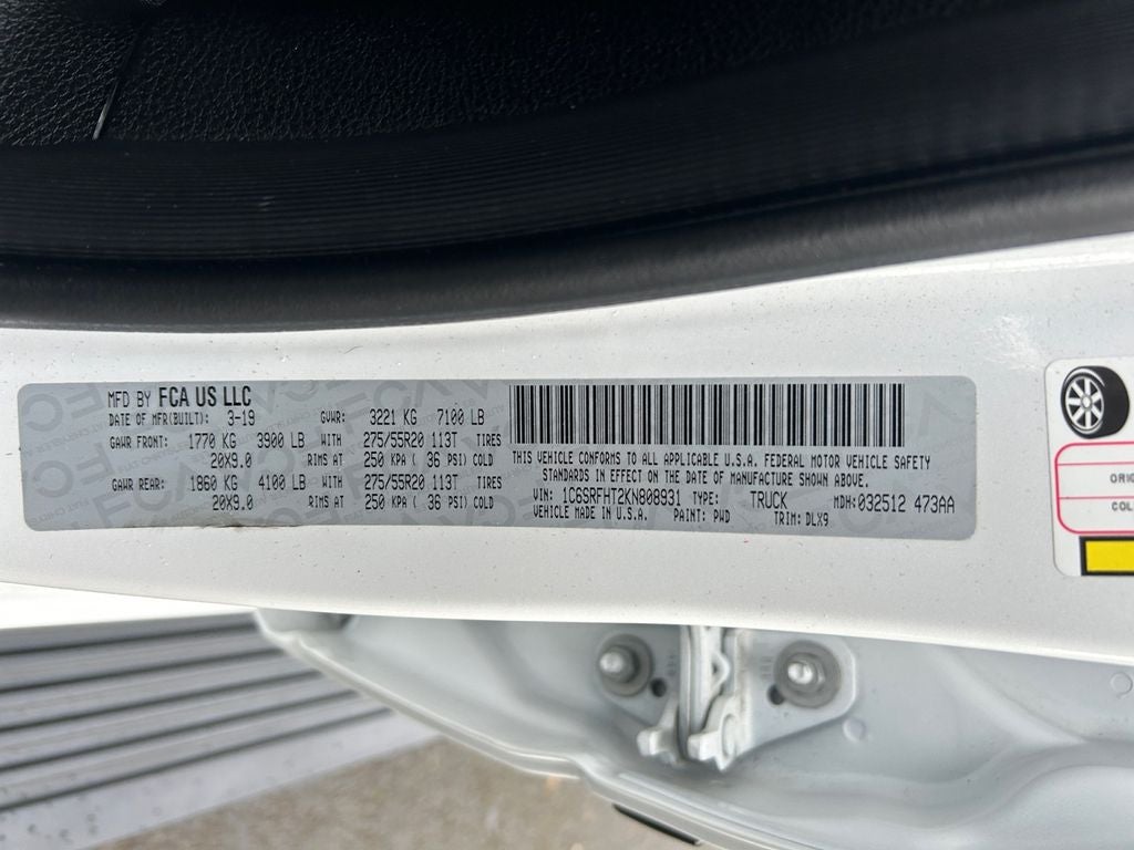 2019 RAM 1500 Limited