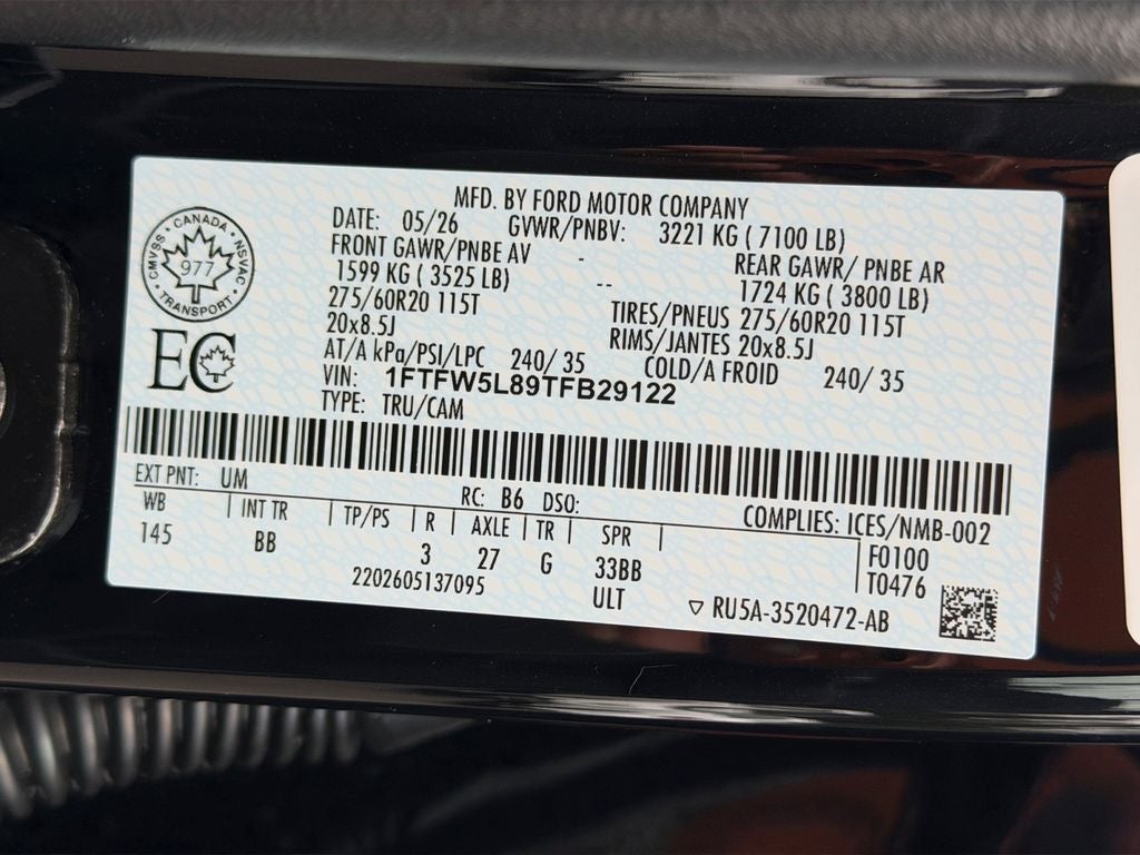 2026 Ford F-150 Lariat