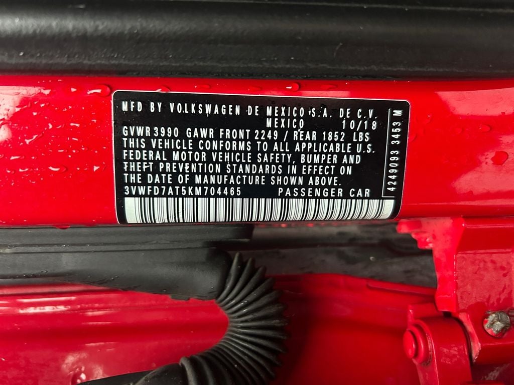 2019 Volkswagen Beetle 2.0T S