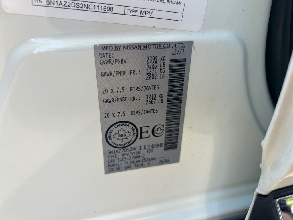 2022 Nissan Murano Platinum