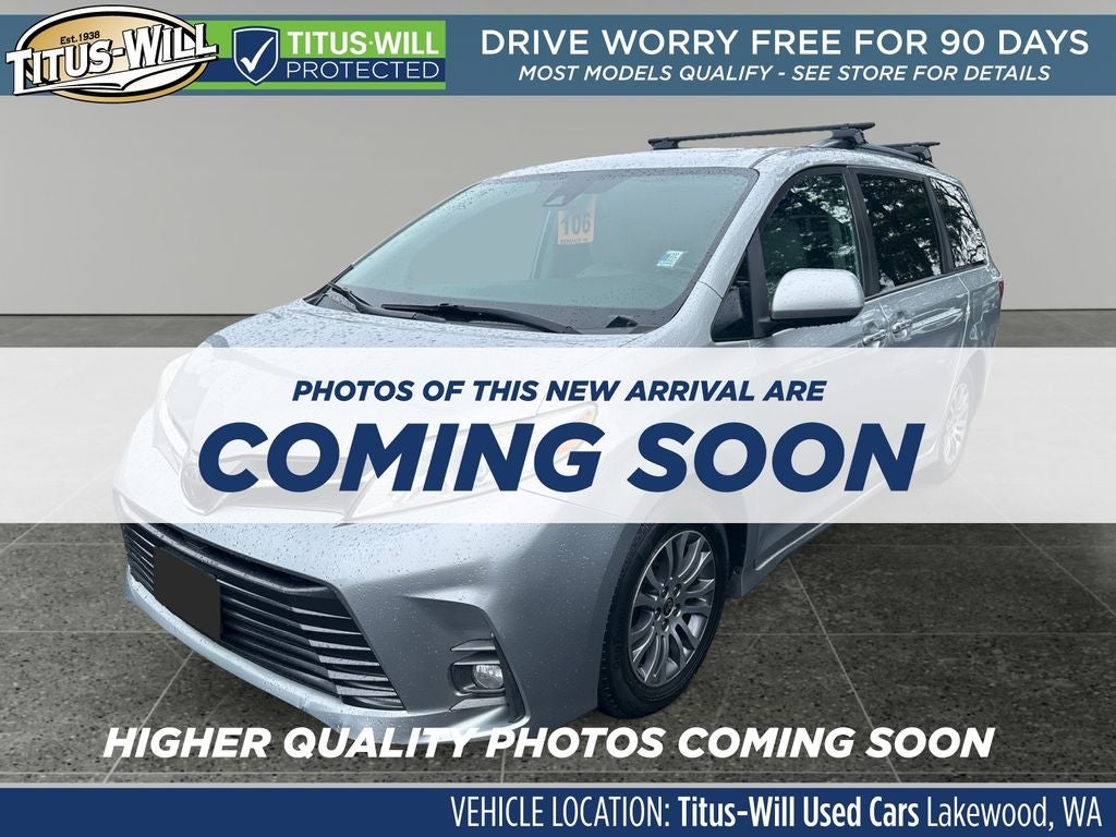 2020 Toyota Sienna XLE 8 Passenger