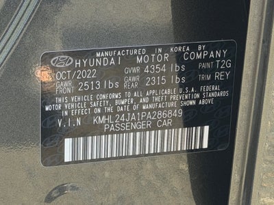 2023 Hyundai Sonata SE