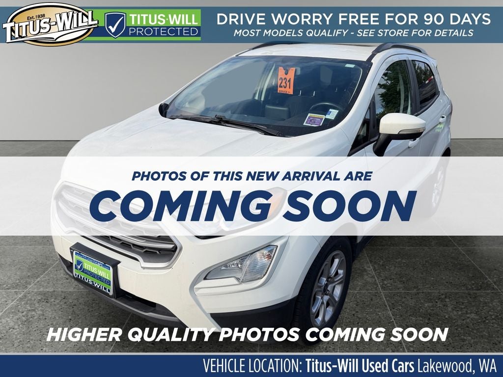 2020 Ford EcoSport SE