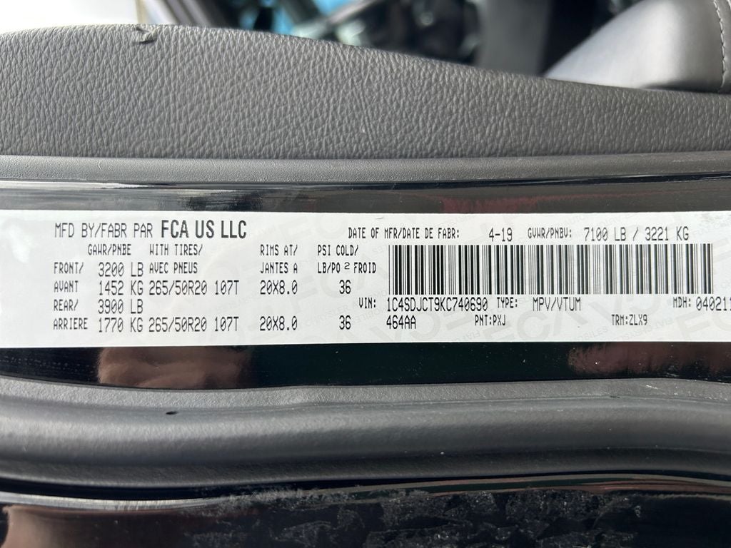 2019 Dodge Durango R/T