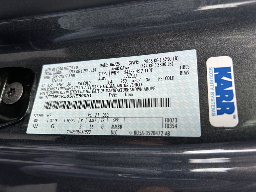 2025 Ford F-150 FORD PERFORMANCE F-150