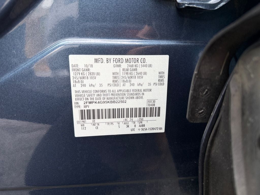 2019 Ford Edge SE