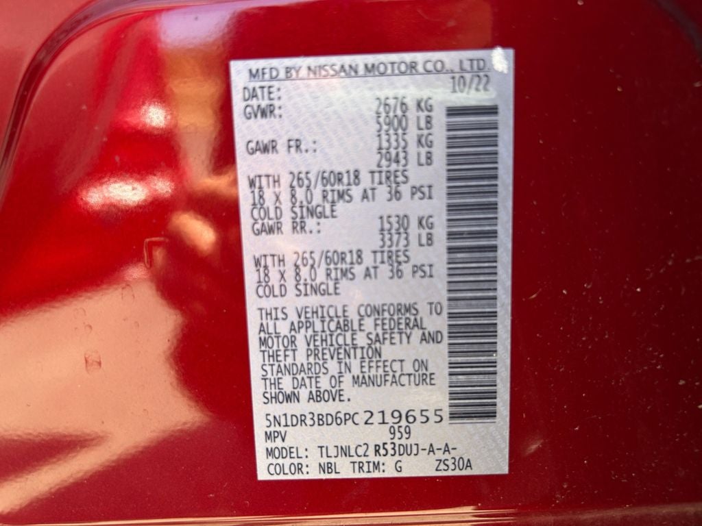 2023 Nissan Pathfinder Rock Creek