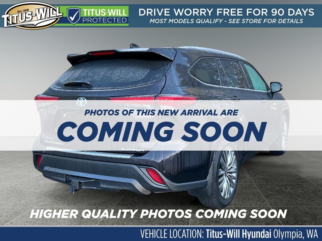 2020 Toyota Highlander Hybrid Platinum