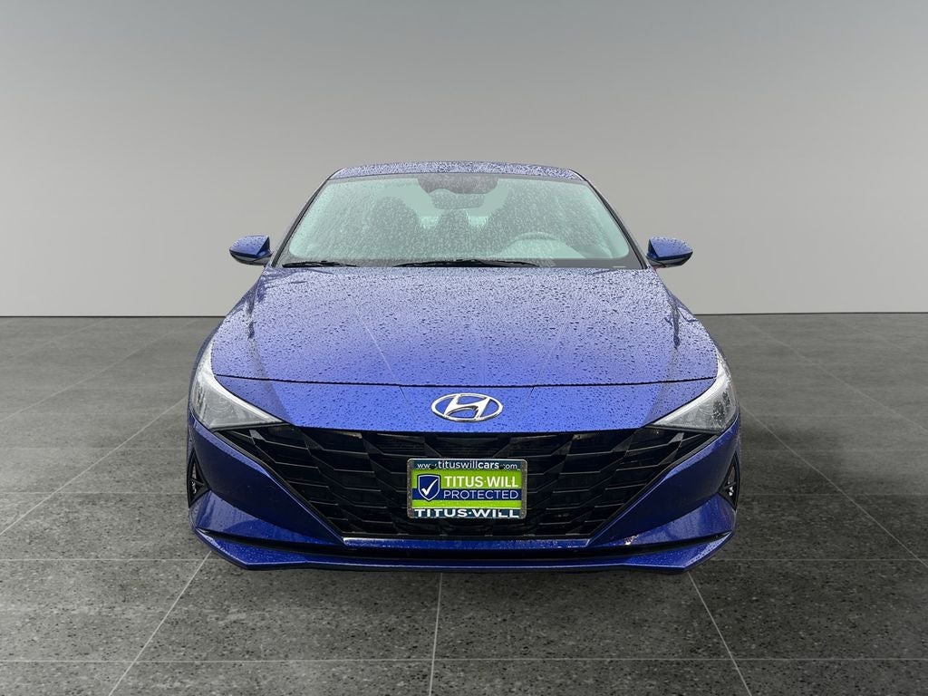 2023 Hyundai Elantra Hybrid Blue