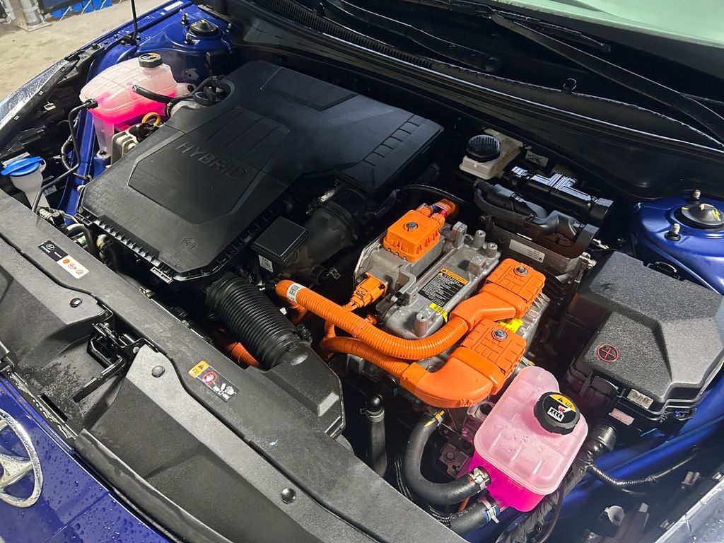 2023 Hyundai Elantra Hybrid Blue