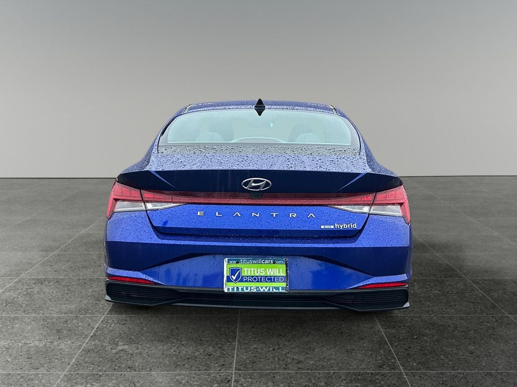 2023 Hyundai Elantra Hybrid Blue