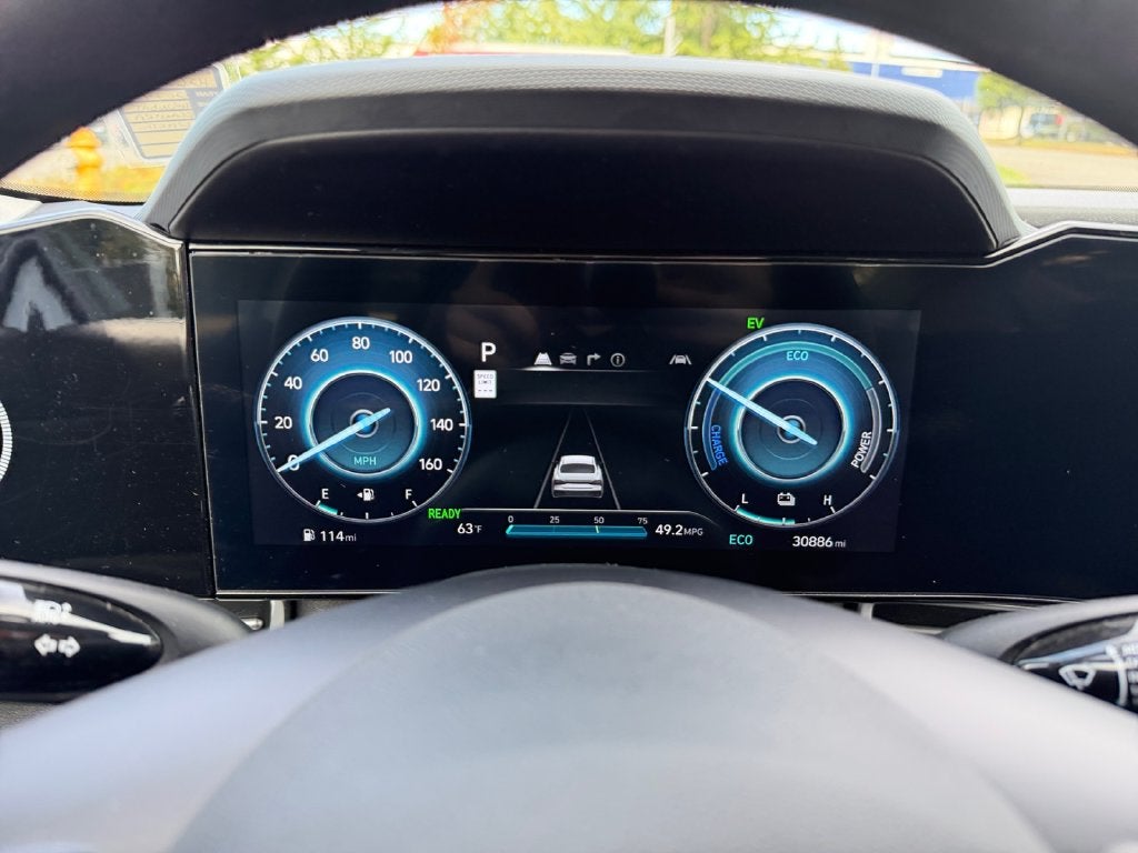2024 Hyundai Elantra Hybrid Blue