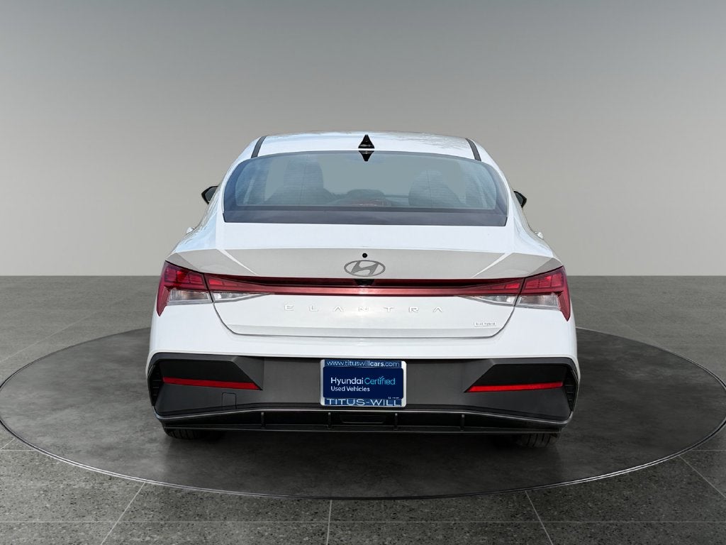 2024 Hyundai Elantra Hybrid Blue