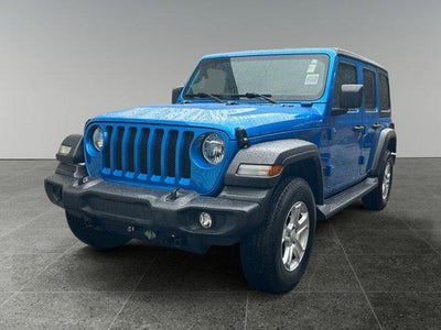 2022 Jeep Wrangler Unlimited Sport S 1 Owner Local Trade In