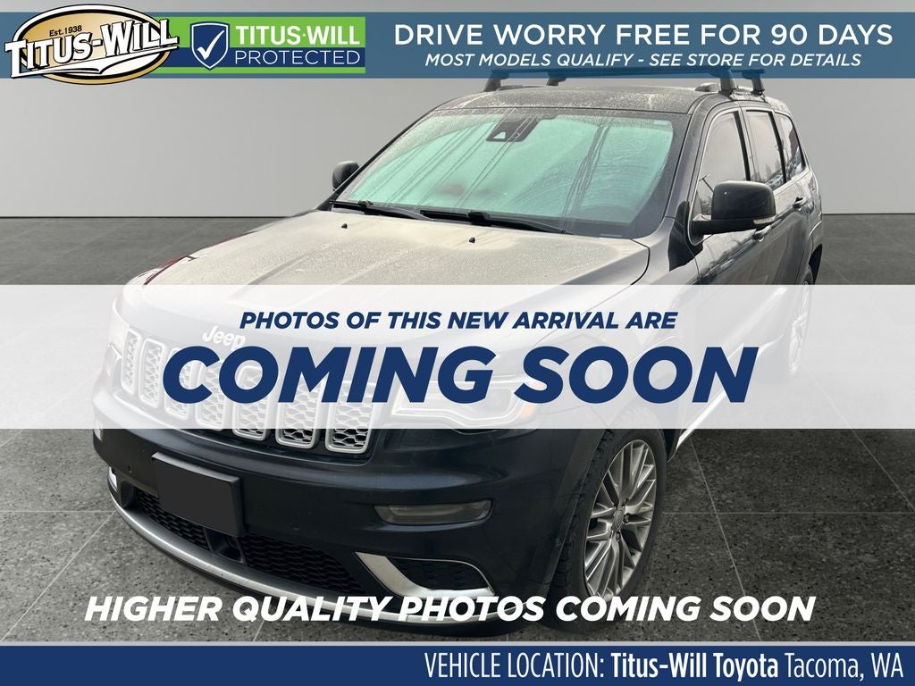 2017 Jeep Grand Cherokee Summit