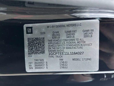 2020 Chevrolet Colorado ZR2