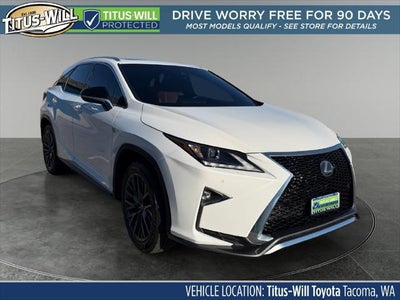2016 Lexus RX 350 F Sport 1 Owner