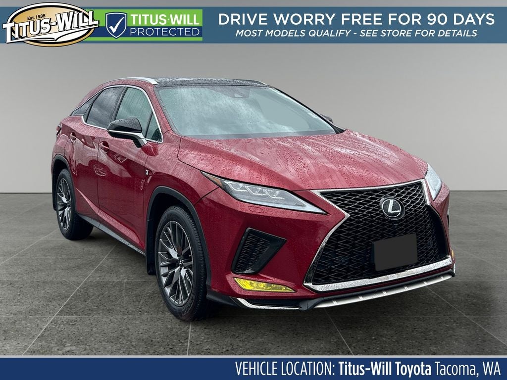 2022 Lexus RX 350 350 F Sport Handling
